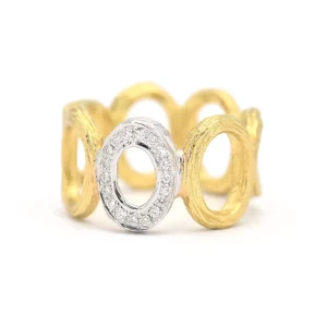 Aaron Henry Olive Branch Ring