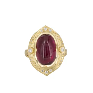 Adel Chefridi Rubellite Tourmaline Ring