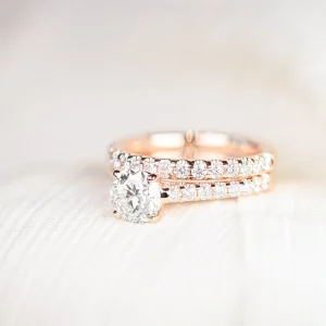 Alchemy Old European Diamond Wedding Set