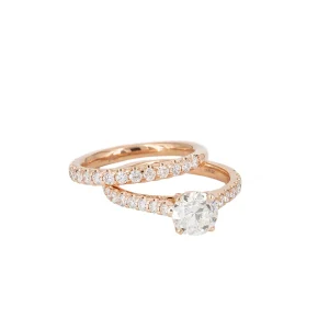 Alchemy Old European Diamond Wedding Set