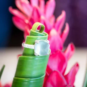 Alchemy Prehnite Cabochon Ring