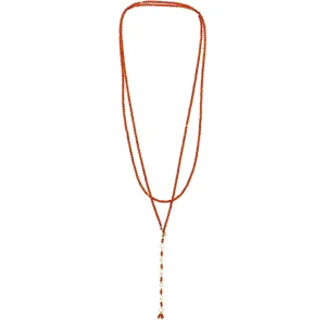 Anne Sportun Gemstone Wrap Bracelet in Red Carnelian