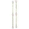 Assael Pearl Chain Earrings