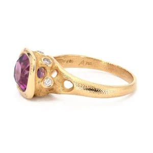 Audrius Krulis Rubelite Ring