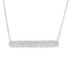 Alchemy Diamond Bar Necklace