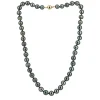 Alchemy Green Black Tahitian Pearl Necklace