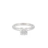 Alchemy Ideal Cut Lab Grown Diamond White Gold Ring