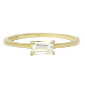 Jennifer Dawes East West Diamond Baguette Ring