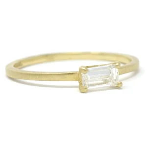 Jennifer Dawes East West Diamond Baguette Ring