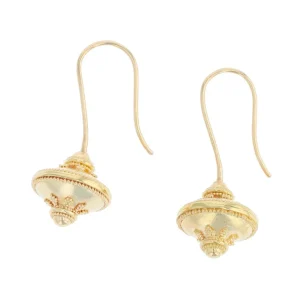 Kent Raible Flying Saucer Earrings