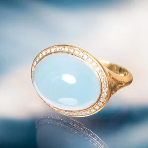 Lauren K Aquamarine Ring