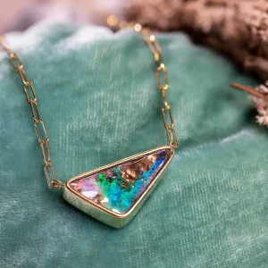 Lauren K Bea Boulder Opal Necklace
