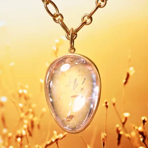 Loren Nicole Rock Crystal Amulet