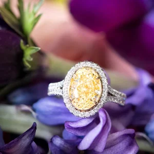 Alchemy Oval 3.05 Carat Diamond Ring