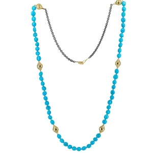 Ray Griffiths Turquoise Crownwork Necklace