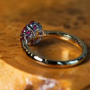 Alchemy Ruby Flower Ring
