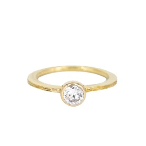 Sarah Graham Gold Pebble Ring