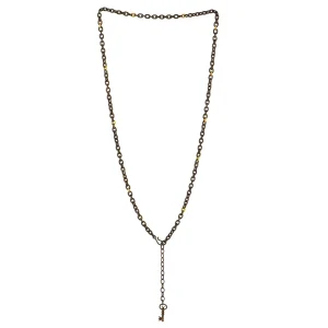 Victor Velyan 22" Silver and Gold Chain