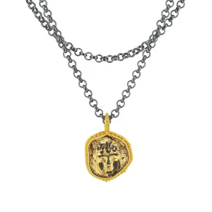 Zaffiro Cherub Artifact Necklace