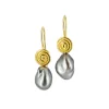 Zaffiro Petroglyph Pearl Earrings